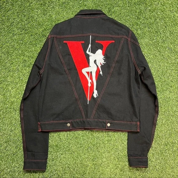 Film Evaporator Friends Denim Jacket Vlone VLONE X Fragment Design - Main Image